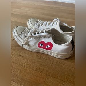 Commes Des Garçons Play Converse Lowtops